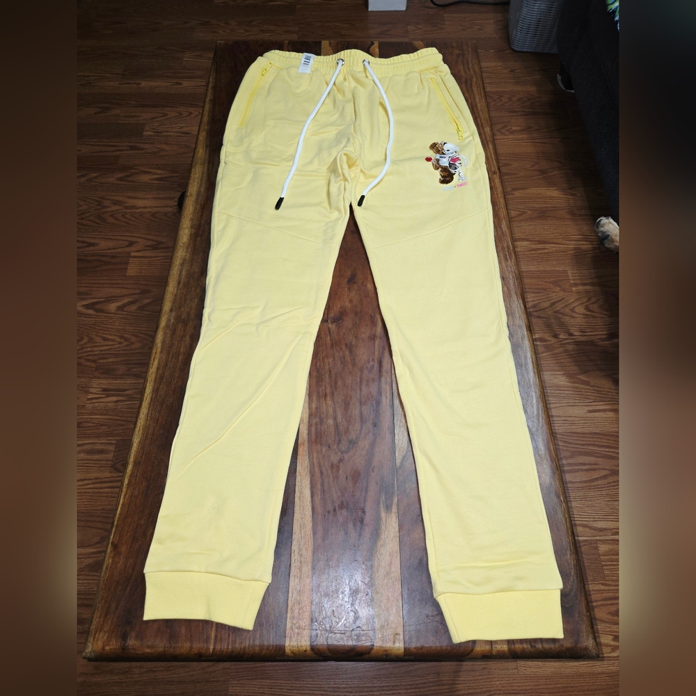 Fifth Loop Yellow Jogger Pants